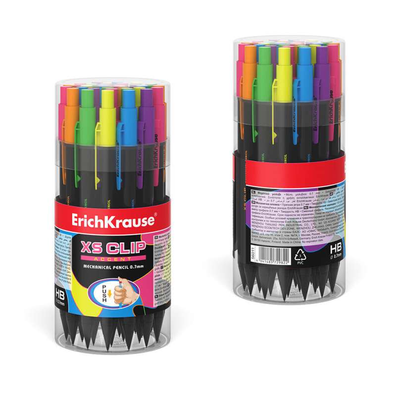 Mechanischer Bleistift, 0,7 mm, XS Clip Accent, HB