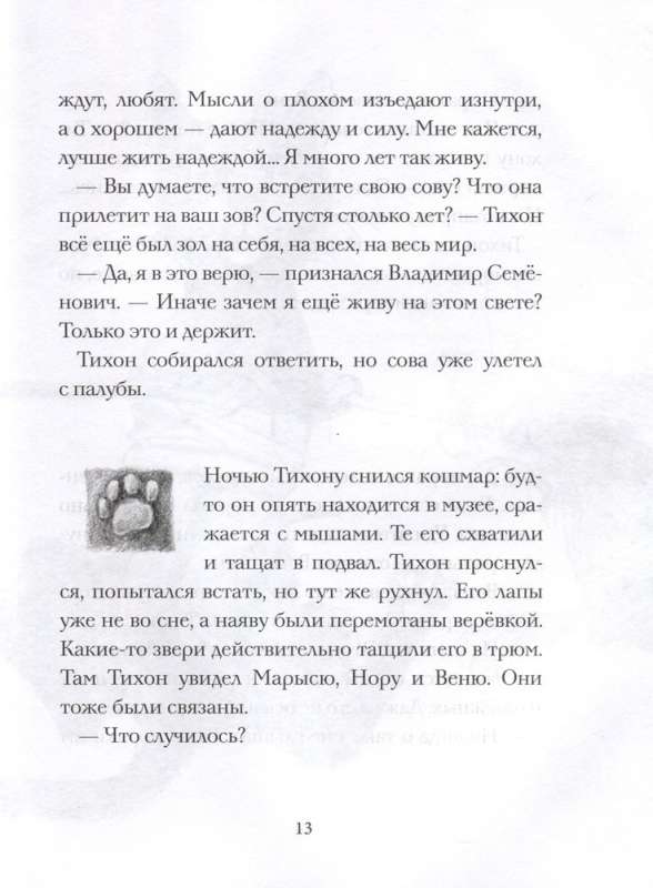 Кот Тихон возвращается домой