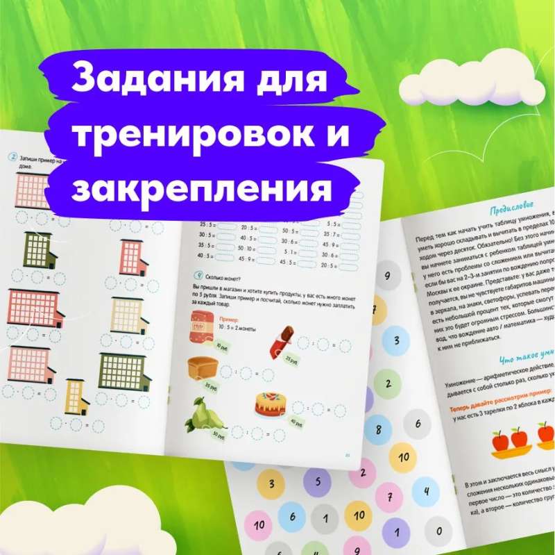 Таблица умножения с нуля до полного закрепления