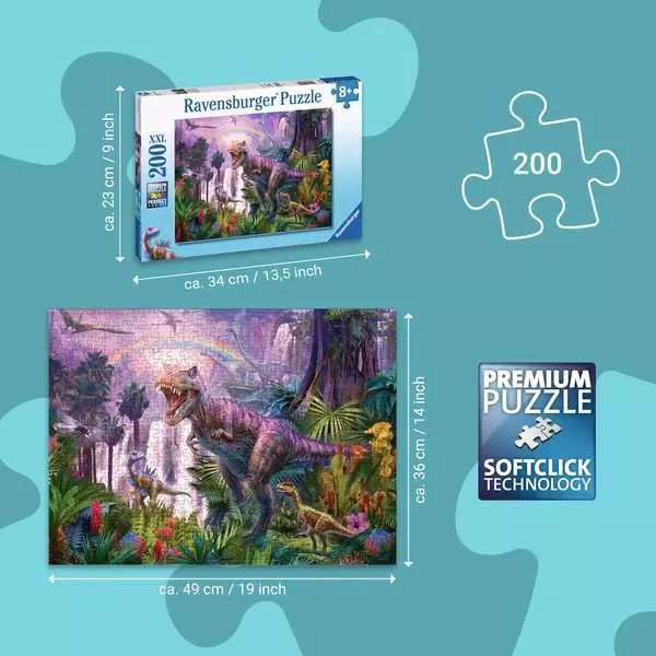 Пазл 200 - King of the Dinosaurs
