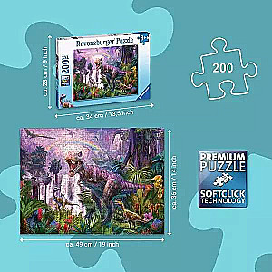 Пазл 200 - King of the Dinosaurs