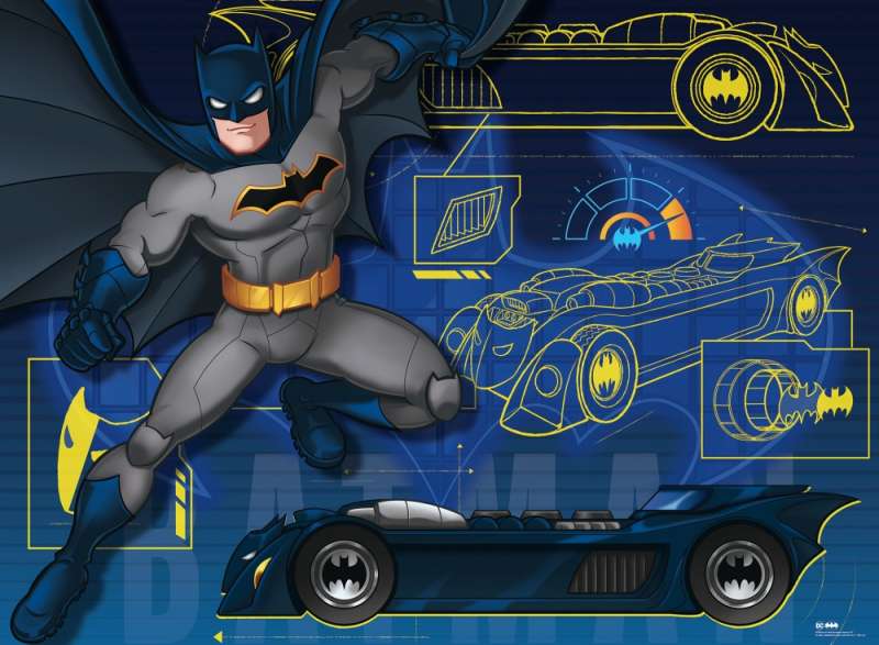 Пазл 100 - Batmobil
