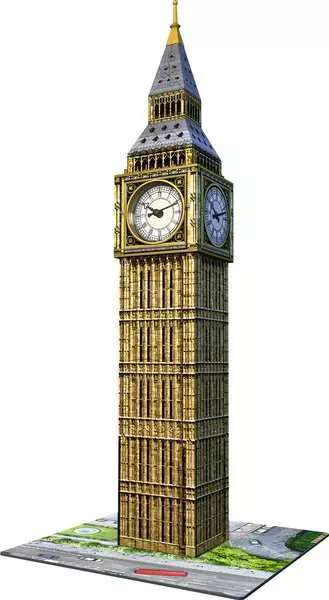 3D puzzle Big Ben z zegarem