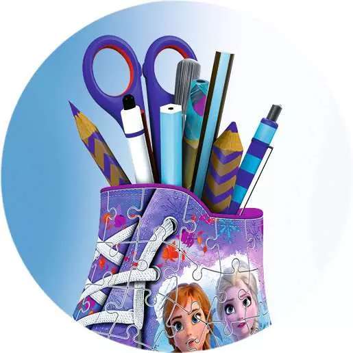 3D puzzle - Podstawka na ołówki Frozen-2