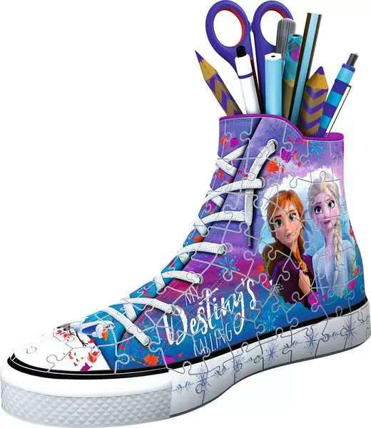3D puzzle - Podstawka na ołówki Frozen-2