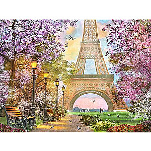 Puzzle 1500 - Romantyczny Paryż
