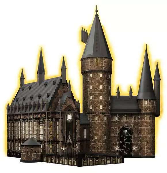 3D пазл - Harry Potter Hogward Castle Night