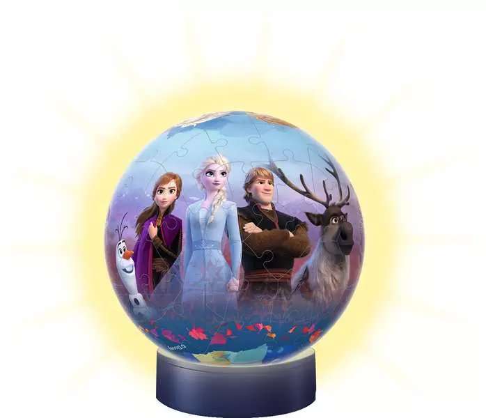 3D puzzle - Frozen 2, lampka nocna