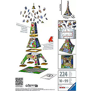 3D puzzle - Wieża Eiffla