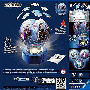 3D puzzle - Frozen 2, lampka nocna