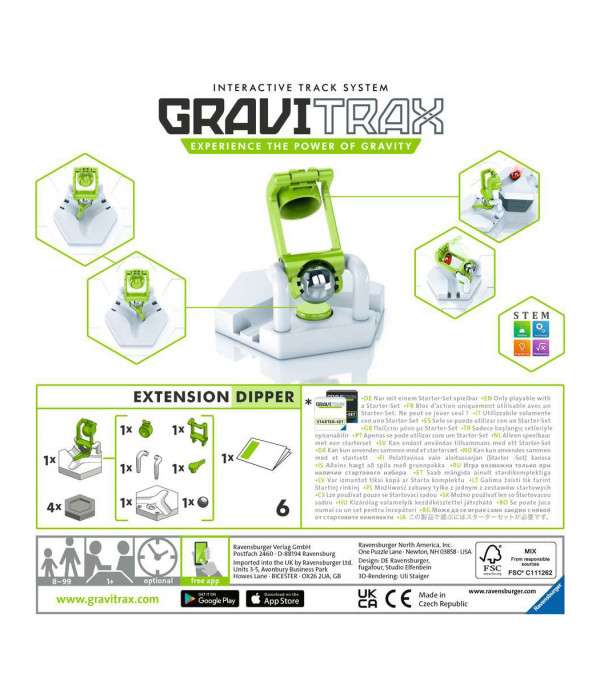 Papildomas rinkinys konstruktoriui - GraviTrax Dipper