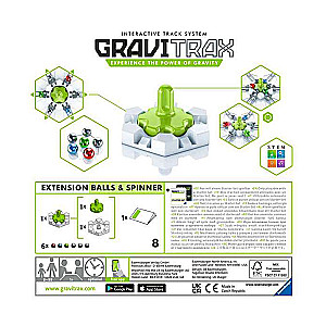 Papildomas rinkinys konstruktoriui - GraviTrax Spinner