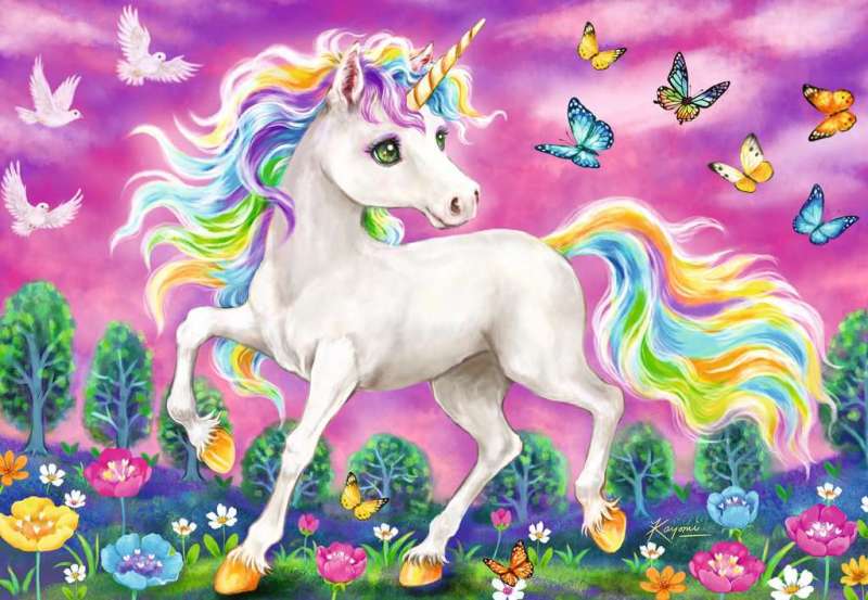 Dėlionė 2x24 Vienaragis ir Pegasas