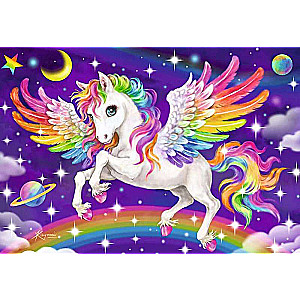 Dėlionė 2x24 Vienaragis ir Pegasas