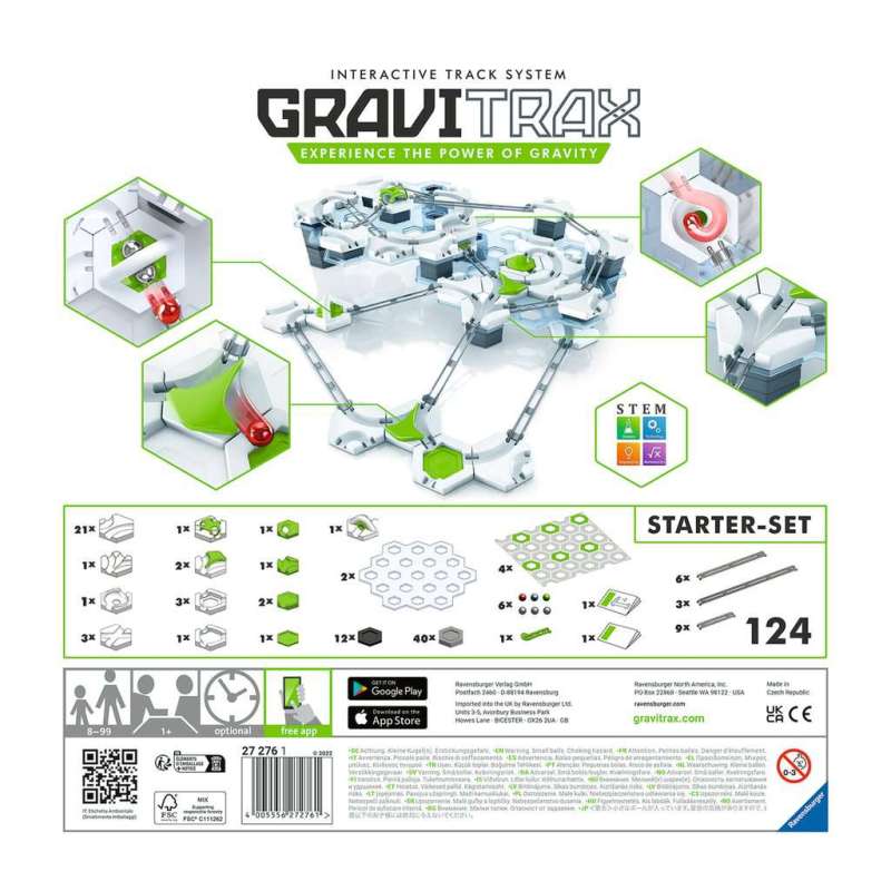 Konstruktor - GraviTrax Zestaw startowy, metalowe pudełko