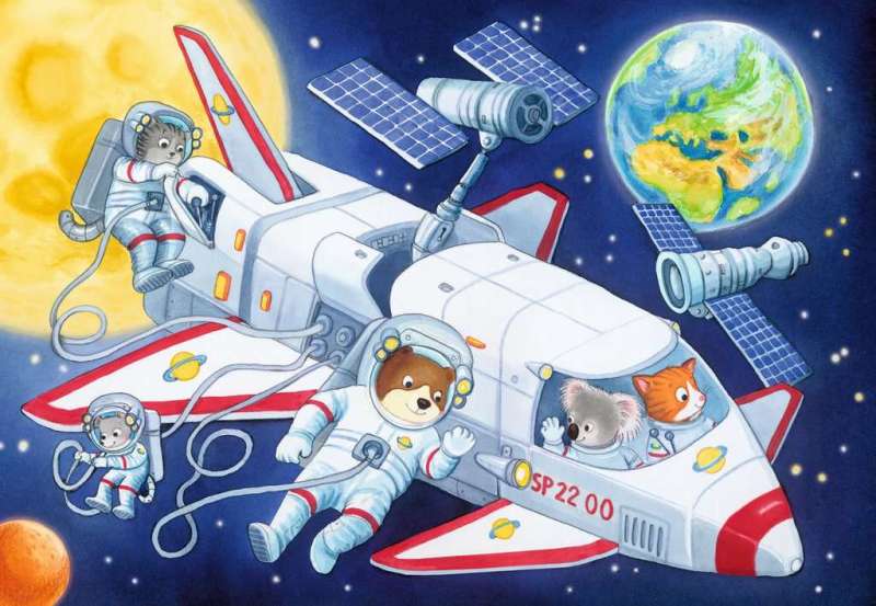Puzzle 2x24 - Podróż w kosmos