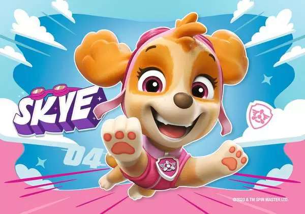 Puzzle 4 w 1 - PAW Patrol