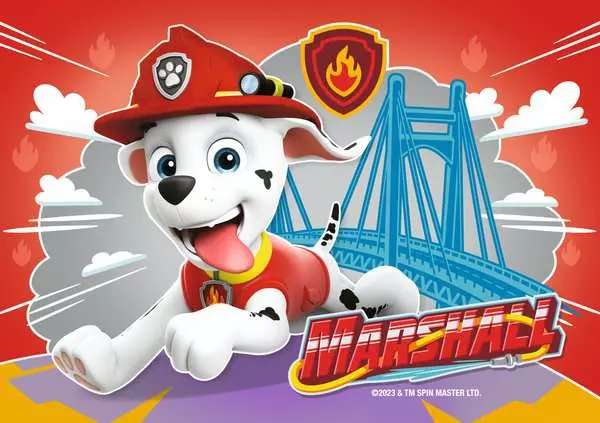 Puzzle 4 w 1 - PAW Patrol