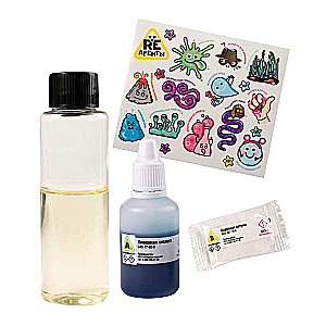 Experiment Kit - Re-Agents. Lava Lamp Blue