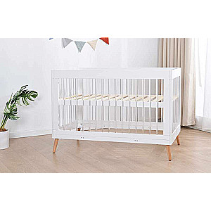Bērnu gultiņa LPK750 izmērs 120*60, balta