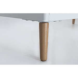 Bērnu gultiņa LPK750 izmērs 120*60, balta