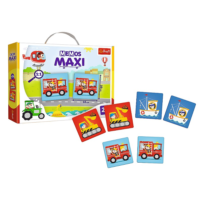 Board Game - Memos maxi. Transport