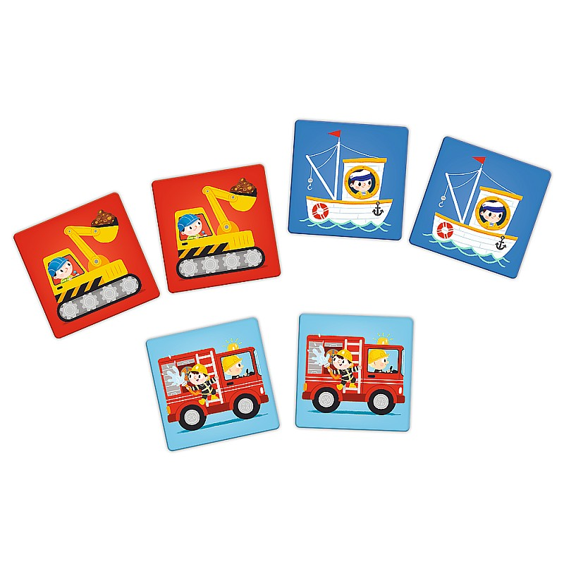 Board Game - Memos maxi. Transport