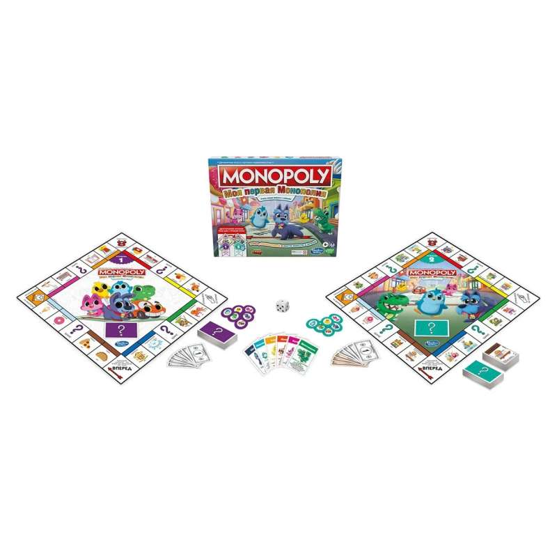Brettspiel - Monopoly: Mein erstes Monopoly 2in1