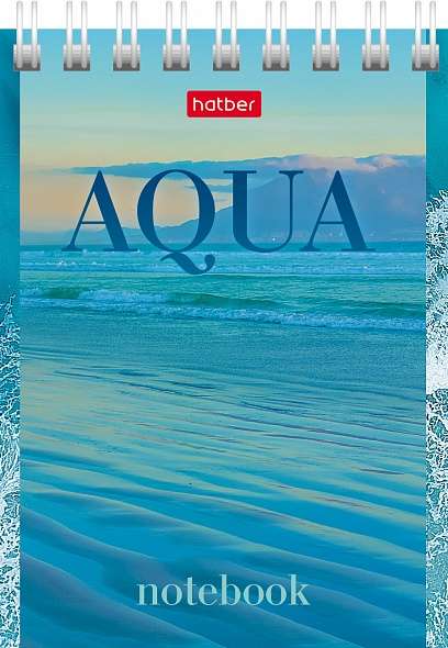 Notepad 60 sheets A7 size - AQUA