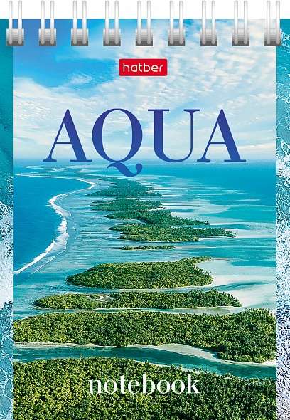 Notepad 60 sheets A7 size - AQUA