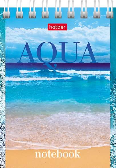 Notepad 60 sheets A7 size - AQUA