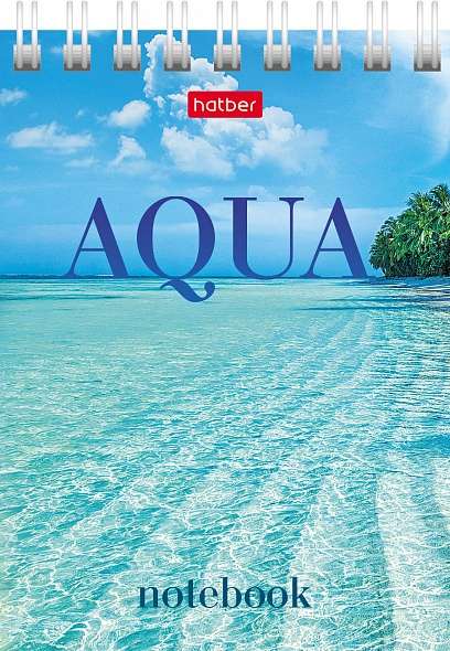 Notepad 60 sheets A7 size - AQUA