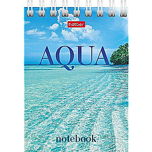 Notepad 60 sheets A7 size - AQUA