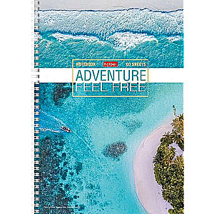 Notebook 80 sheets A4 Lined - Assorted