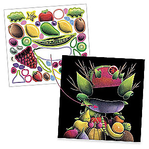 Creative Set - Collages. Spring Vegetables