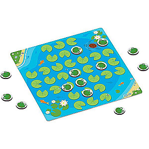 Magnētiskās galda spēles 4in1 pakāršana, ludo, solitārs, tangrams