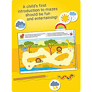 Ich kann das! Buch der Labyrinthe. Alter 2-3 Ich kann Labyrinthe lösen! 2-3 Jahre