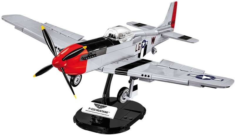 Konstruētājs - COBI P-51D Mustang, 350 detaļas.