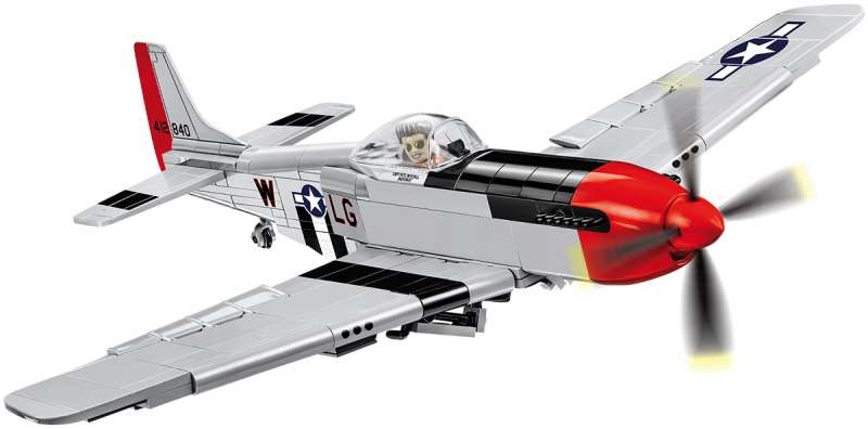 Konstruētājs - COBI P-51D Mustang, 350 detaļas.