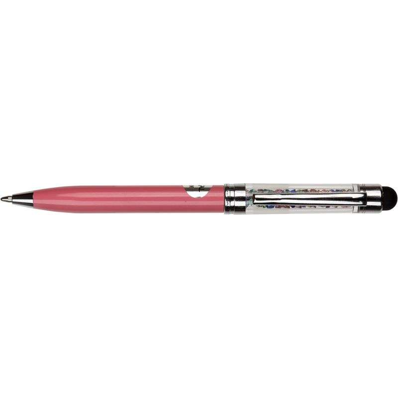 Mėlyna CRYSTAL TOUCH PEN rutulinė rašiklis, 1.0mm