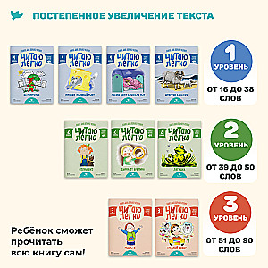 I Read Easily. Fox. Set of 9 Books