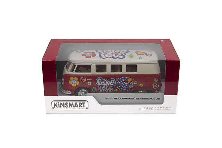 Модель автомобиля 5 1962 VW CLASSICAL BUS W/P IVORY TOP, в ассортименте