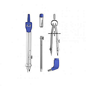 Zeichengerät ErichKrause® University, 140mm, 5 Teile