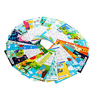 Developing Game - Write-Erase. First Worksheets