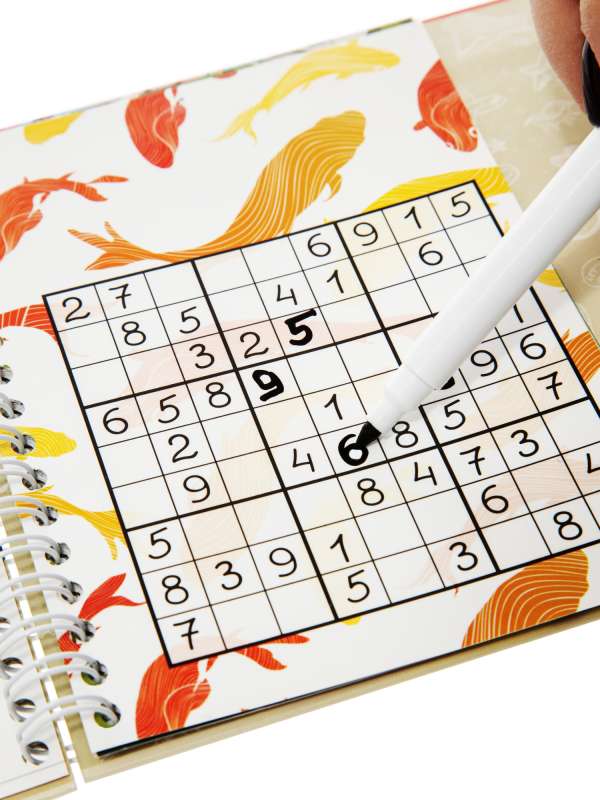 Mängud teel. Sudoku 8+ kirjuta-kustuta