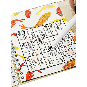 Mängud teel. Sudoku 8+ kirjuta-kustuta