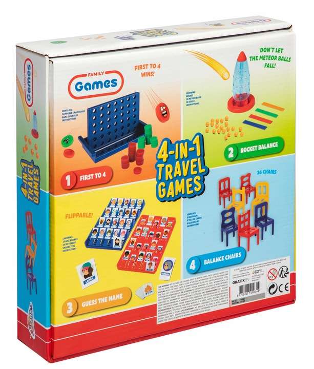 Galda spēle - četri vienā Family Games