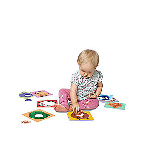Puzzle-Sorter. Mom and Baby. Developmental Cards
