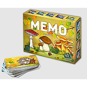 Tischspiel - Memo. Pilze. 50 Karten
