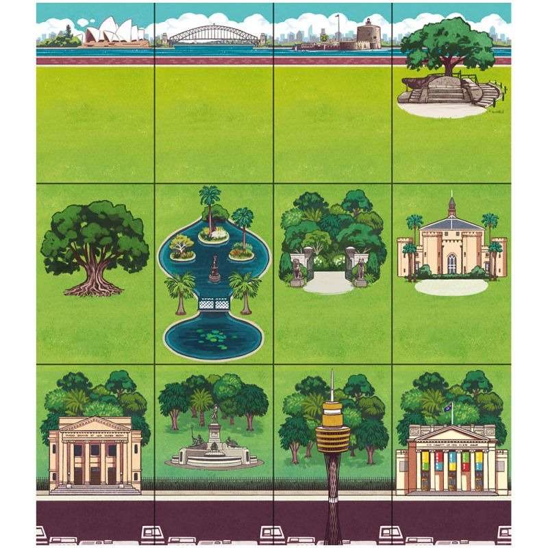 Brettspiel - Gärten von Sydney